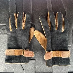 Genuine Leather and Wool Thinsulate Gloves